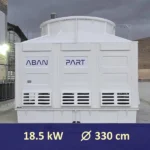 مشخصات فنی الکتروموتور و قطر فن برج خنک کننده 700 تن