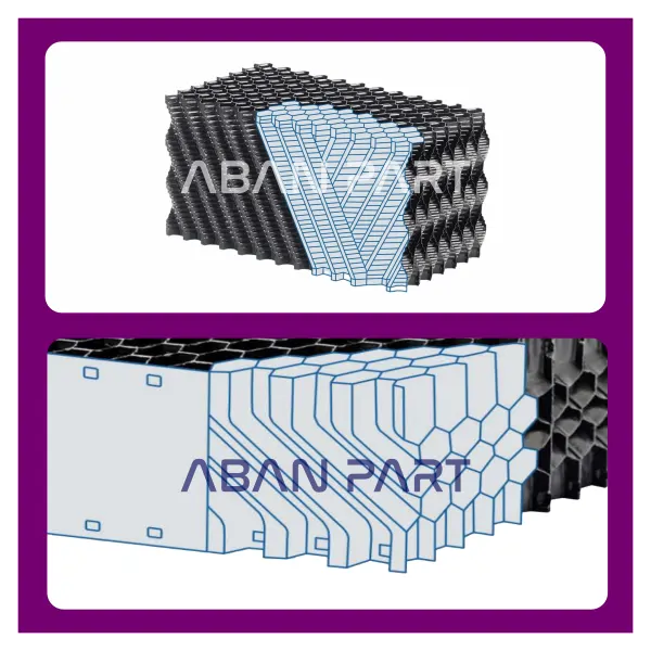 قطعات برج خنک کننده فایبرگلاس قطعات برج خنک کننده فایبرگلاس