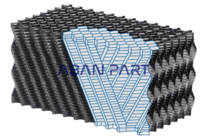 پکینگ فیلم پکینگ فیلم قابل استفاده در برج خنک کننده صنعتی