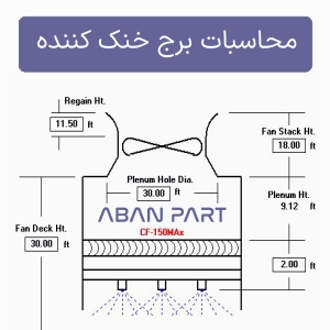 محاسبات برج خنک کننده، فرایند های طراحی و سایزینگ قطعات